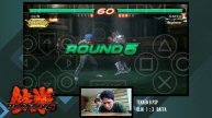 OLDA 2 TEKKEN 6 PSP Olin (Law) VS Daffa (Armor) PART 2