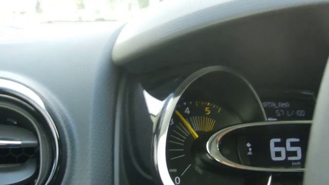 Renault Clio 4 Hb 1.5 DCI 75 HP 0-130 km/h Acceleration