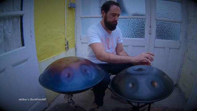 "Haunting Inner Journey [2/2] - Subtle fighting, then emergence" (Saraz & Aciel Handpans) - xkliber