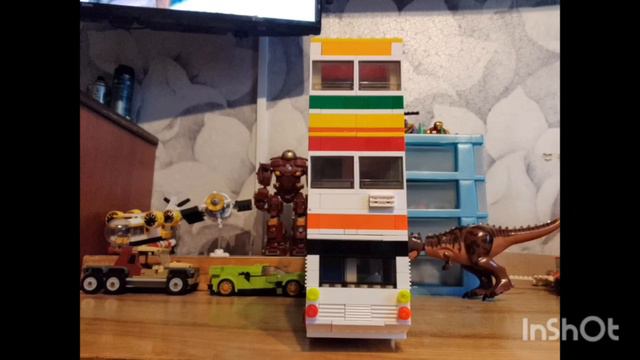 Лего-шедевр: Создаём трёхэтажный автобус своими руками