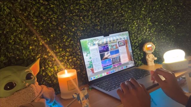 2023 MacBook Air M2 unboxing in a calm and cozy vibe!