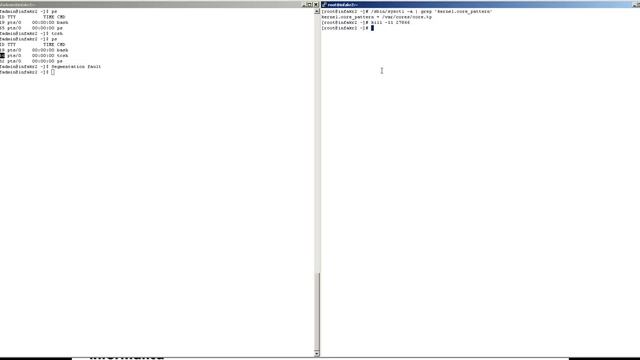 How to configure Linux for proper core file generation