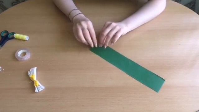 мастер-класс Ромашка из гофрированной бумаги