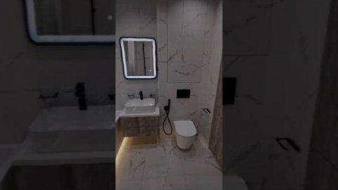 Роскошная ванная комната #дизайн #ванна #ремонт #2024 #тренды #рекомендации #мебель #плитка