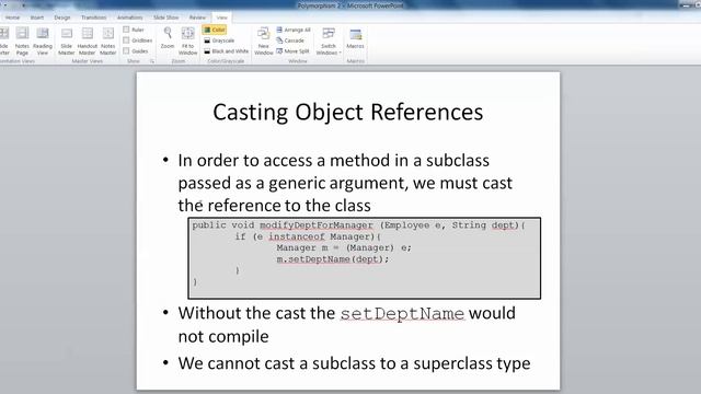 Polymorphism 2