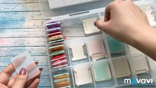 Обзор органайзеров для мулине от фирмы Гамма