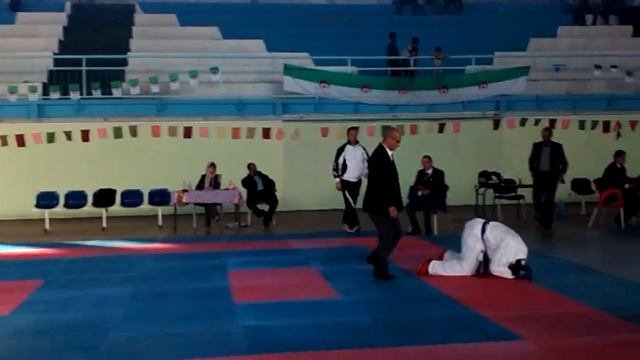 Mouad Abassini Final Karate 80 Kg