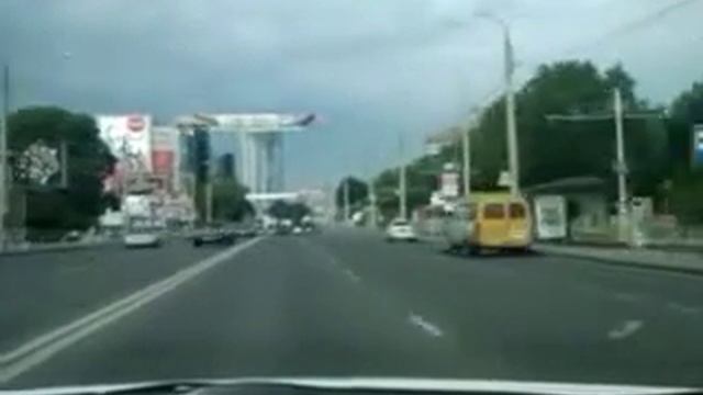 ГИБДД в Самаре, двойная сплошная