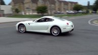 White Ferrari 599 Fiorano Loud Departure!