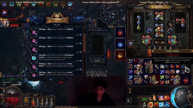 Gambling Addiction: Div Card Edition | 3.18 Path of Exile Sentinel