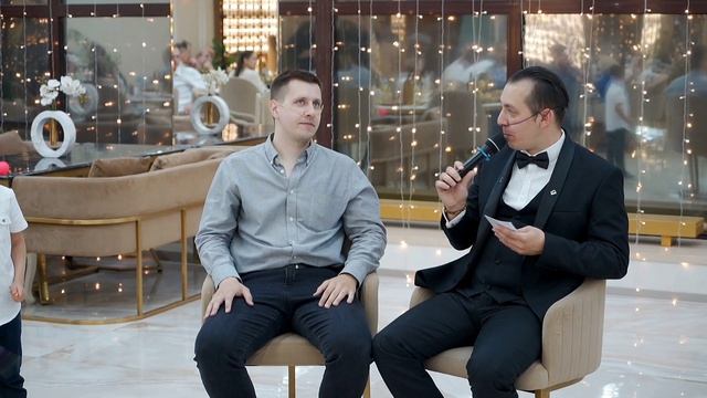 Конкурс "А губа не треснет" на свадьбе. Юмор и импровизация от ведущего Омск Тамада на юбилей корпор
