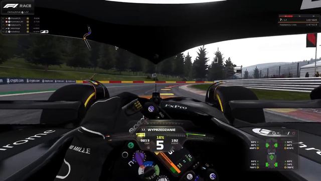 F1 23 League Race Belgia Q+R 50%