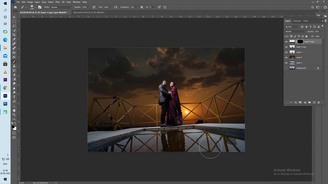 How to Edit Pre Wedding Photo II Photoshop CC 2020 II
