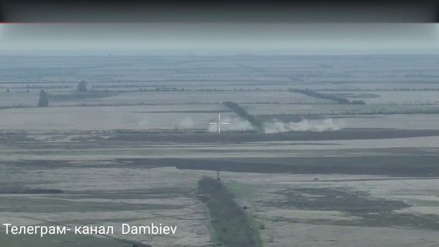 Боевые вертолеты армейской авиации ВКС России  поразили НУРСами позиции украинских боевиков в районе