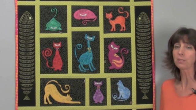 Stipple Sassy Cats