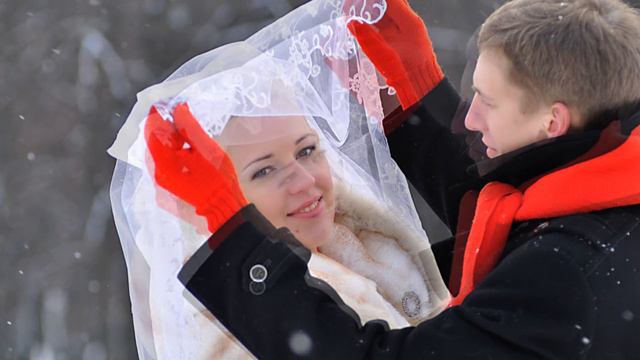 фотограф на свадьбу Ирина Лапето, свадьба зимой
