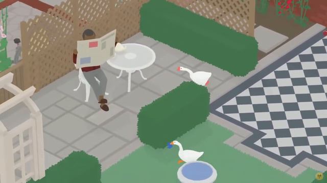Untitled Goose Game в кооперативе