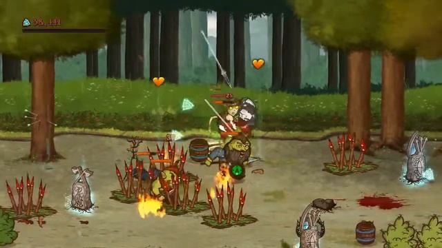 DIE FOR VALHALLA! cute beat em up rogue like | Discover Indie Games