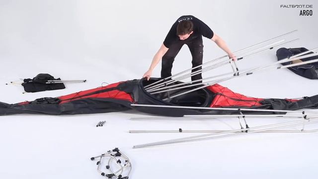 nortik argo Faltboot Aufbau