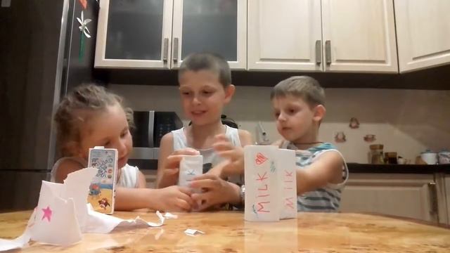 ЧЕЛЕНДЖ МОЛОКО! Угадай вкус. 4 вкуса кто выиграет?
