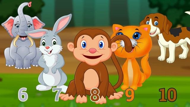 Животные палец семья | Дети учатся | Песня о животных | Finger Family Song | Animal Finger Family