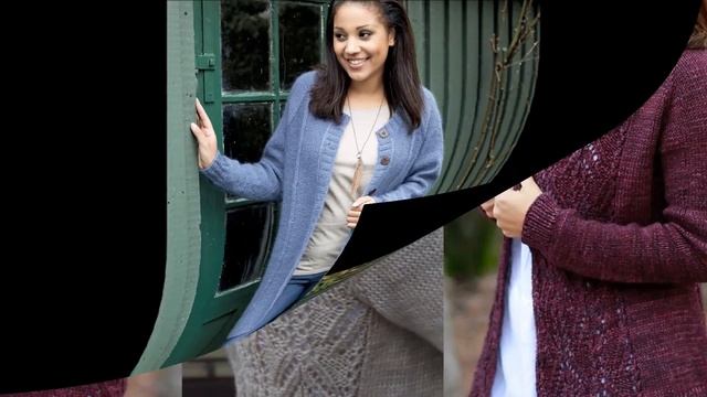 Кардиган, Спицами Сверху Связанный - реглан 2019 / Cardigan Spinning Top /  Strickjacke