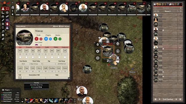 (22) Warcap Fallen and Netbek the Mad -  UESRPG 3e/D&D Gameplay - Gothic Roleplaying -  Foundry VTT