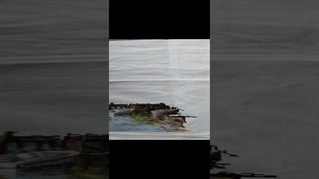 "Морской рай" вышивка