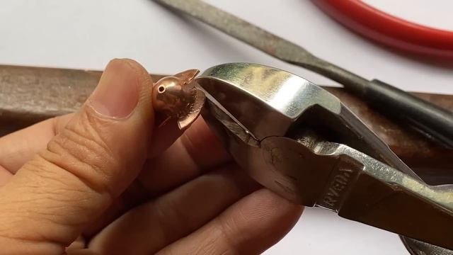 Make a bronze propeller - Сделать бронзовый пропеллер - اصنع مروحة من البرونز