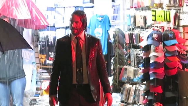 Keanu Reeves Filming John Wick in NYC
