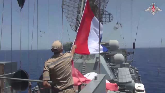 Корабли Тихоокеанского флота и ВМС Египта провели совместное учение в Средиземном море