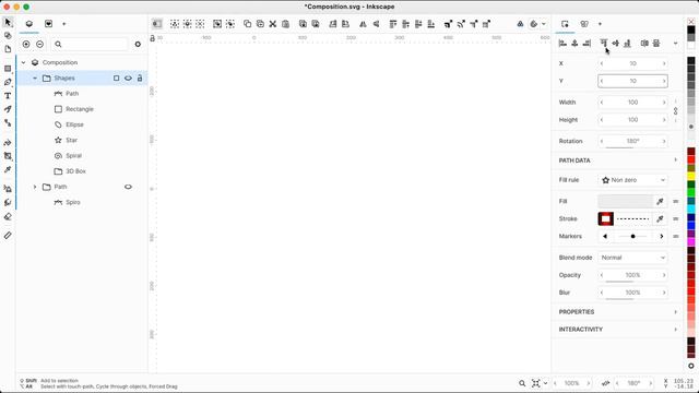 Inkscape UI Vision Work