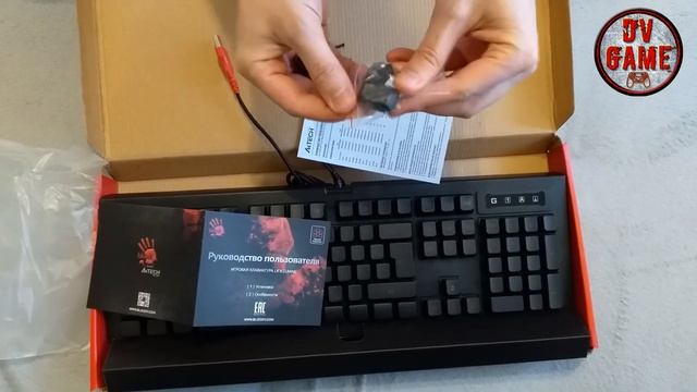 ИГРОВАЯ КЛАВИАТУРА A4TECH Bloody B125 ОБЗОР И РАСПАКОВКА - DVGAME
