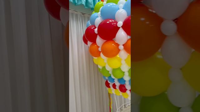 Воздушный шар на выпускной в детском саду