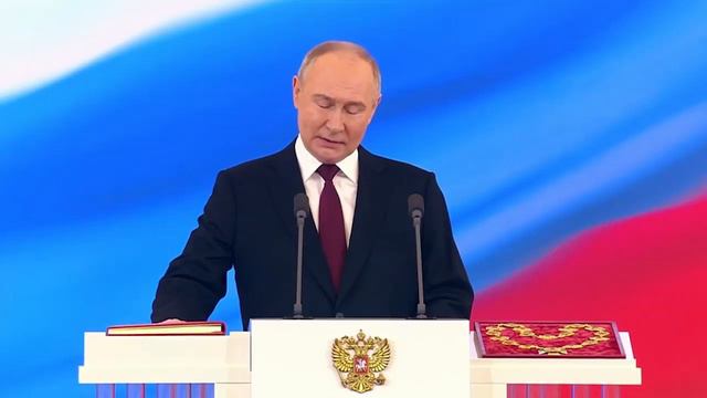 Церемония вступления в должность президента России в Кремлевском дворце началась!