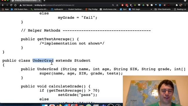 AP Compsci   Superclass Variables with Subclass Objects