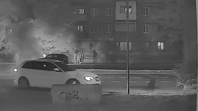Вечером на Портовой в Ростове-на-Дону сгорел кроссовер.
