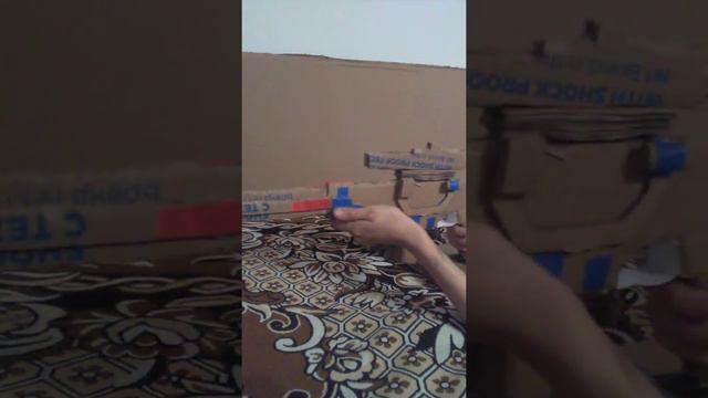 обзор на автоматы фамас оц14 всс из картона. мой первый опыт семных магазинов!