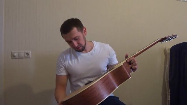 Купил гитару. Самый не профессиональный обзор, сравнение. Авторская песня Город лето