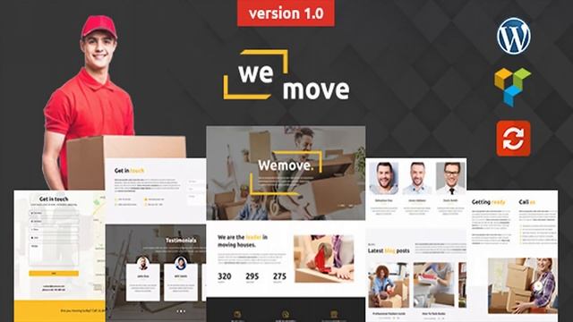WeMove - Home Moving & Logistic WordPress Theme | Themeforest Website Templates and Themes