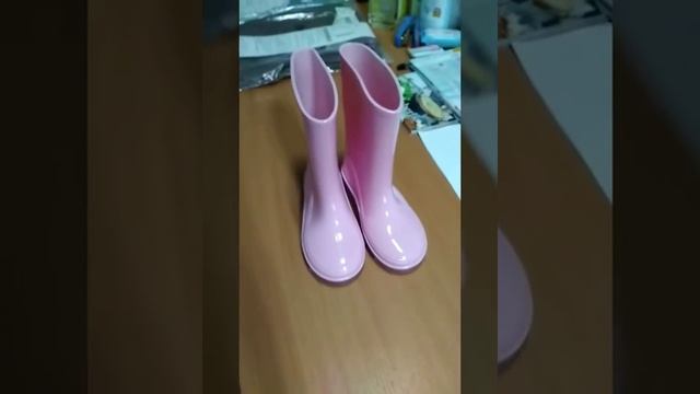Отзыв 1 Детские резиновые сапоги
