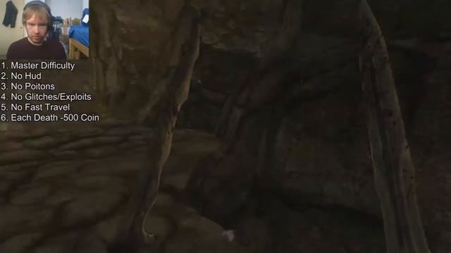 Skyrim Hardcore (No Hud, No Potions, etc) Stream - 4
