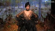 Показ эротической моды. Bodysuits & sensual dresses. AMORALLE runway show Gentle Forest Rain at the