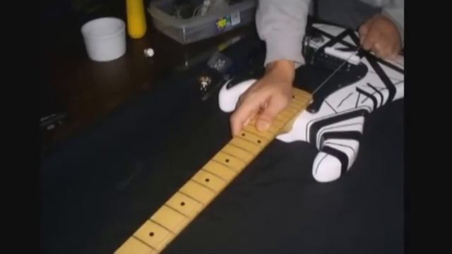 Proyecto guitarra Frankenstrat Van HalenEruption