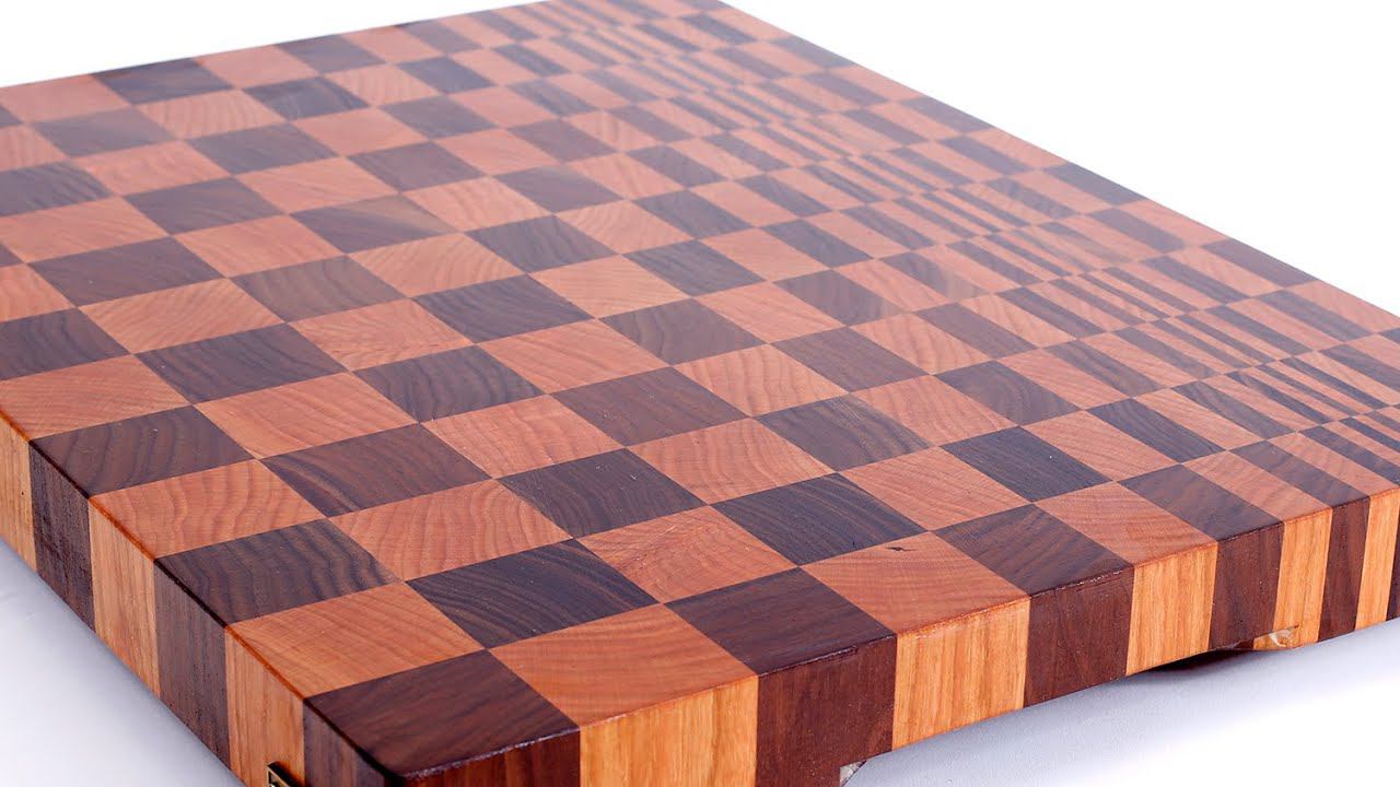 Making a 3D end grain cutting board #8