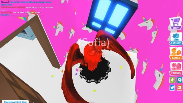 Мое первое видео (Адопт ми) Roblox - Adopt Me! Я хожу по обновлению, обустраиваю дом !!!