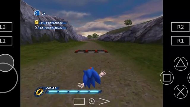 Sonic Unleashed SD (PS2/WII) on my New android :)