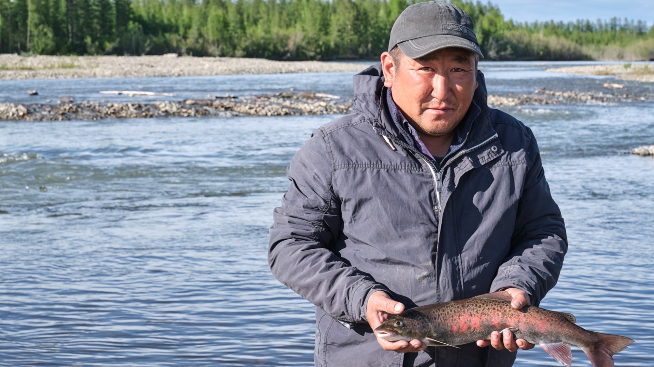 Рыбалка на реке Мома, Якутия