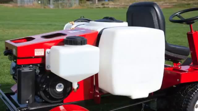 NewRider 5000 High Pressure Airless Field Striping Machine from Newstripe