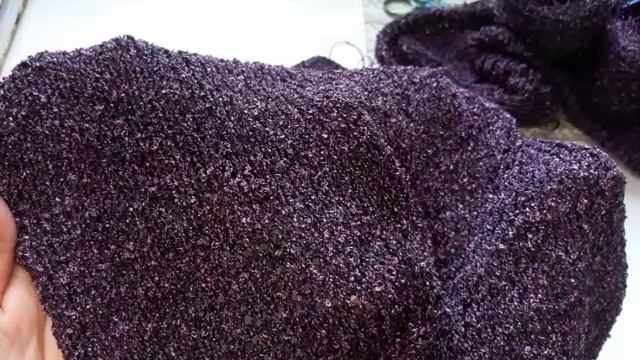 МАЕЧКА ИЗ ПОЛУХЛОПКА СПИЦАМИ.БОЛТАЮ ЗА ЖИЗНЬ.